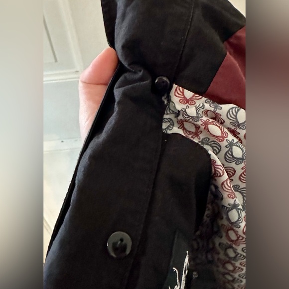 Kane & Unke Black Men’s Med Lined‎ Front Snaps Multi-pockets Jacket. - Picture 12 of 12